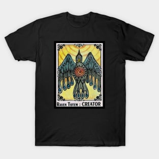 Creator Raven Totem Spirit Guide T-Shirt